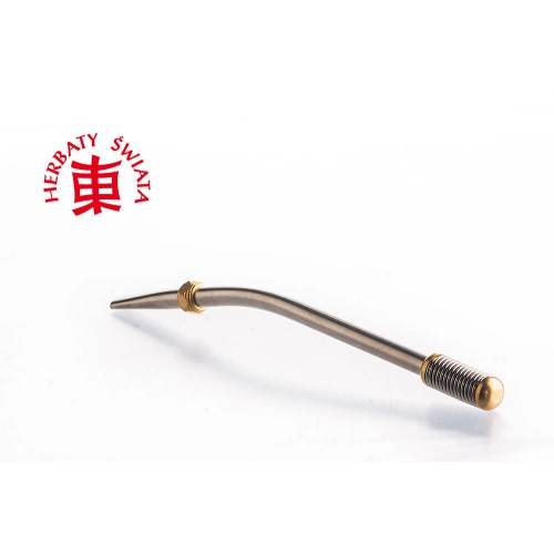 Bombilla metalowa, potrójna filtracja 16cm