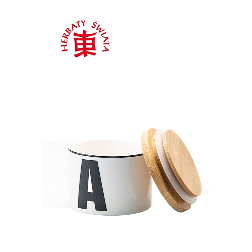 Pojemnik porcelanowy z pokrywką